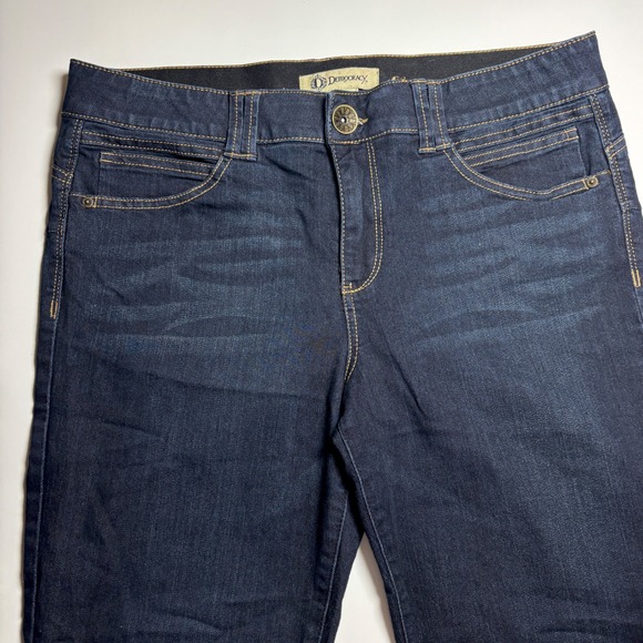 Democracy Denim - Democracy Ab‎ solution Booty Lift Dark Wash Denim Jeans Women's 14 Stretch